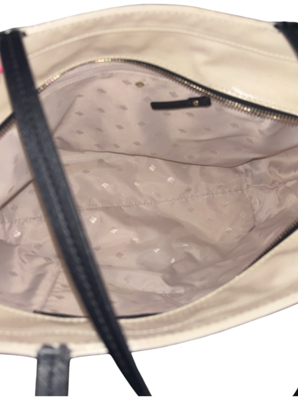 KATE SPADE New York Yours Truly Heart Stripe Hallie Luxury Handbag Purse PROJECT - Picture 15 of 16